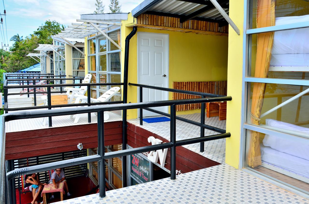 בופוט Zone6 Coworking Beach Apartment Old 2W Beach Hostel, Koh Samui מראה חיצוני תמונה